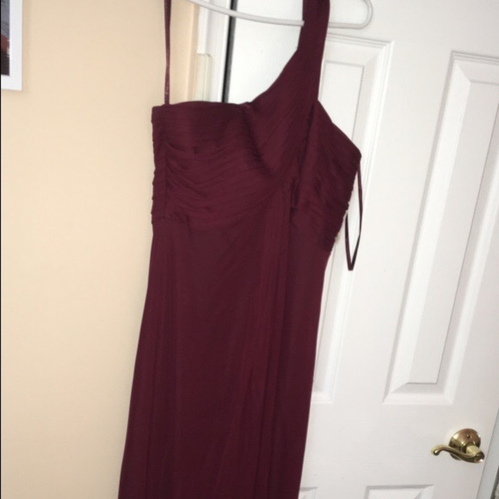 Size 6 Women's Maroon Floor length dress